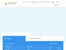 Tablet Screenshot of globalhealth-diagnostics.com